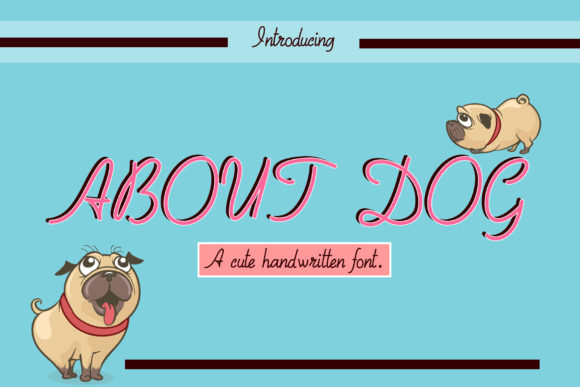 About Dog: The Handwritten Typeface for Scroll-Stopping Brand Content