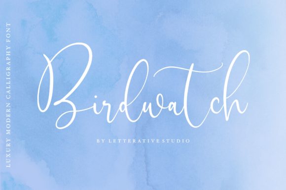 Birdwatch Typeface Review: A Luxurious Handwritten Font for Modern Brands