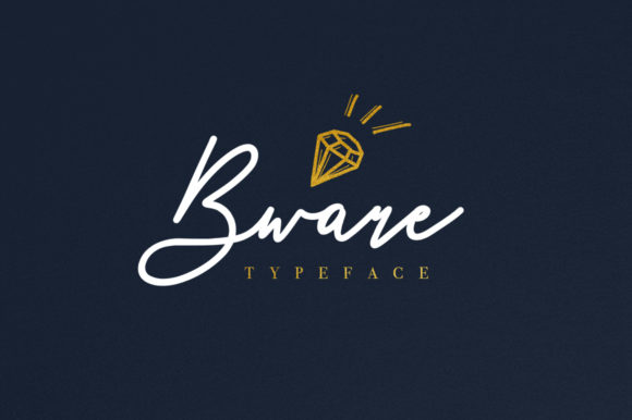 Bware Typeface: Elevate Your Brand Identity with Handwritten Charm
