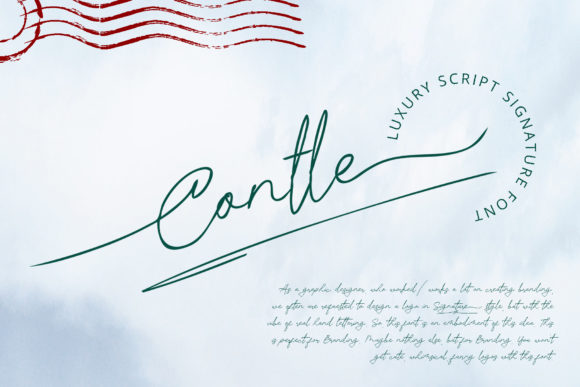 Contle Typeface: Elevating Handmade Brand Identity