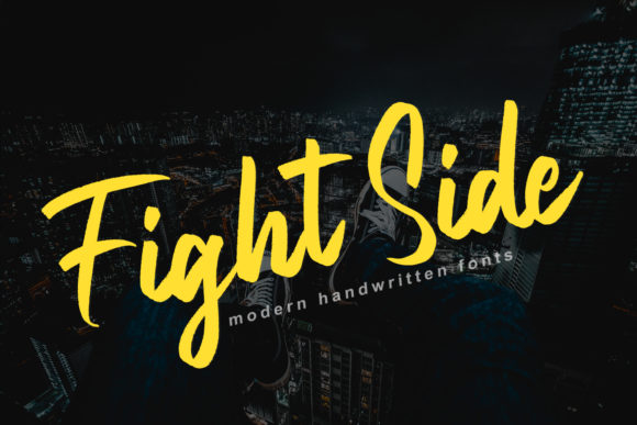 Fight Side: The Elegant Script Font for Professional Branding