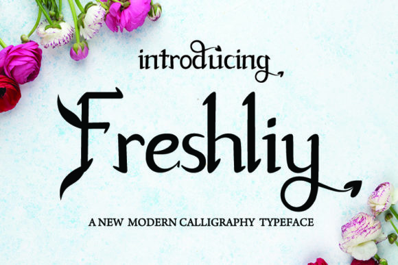 Freshliy: The Elegant Handwritten Typeface for Polished Branding
