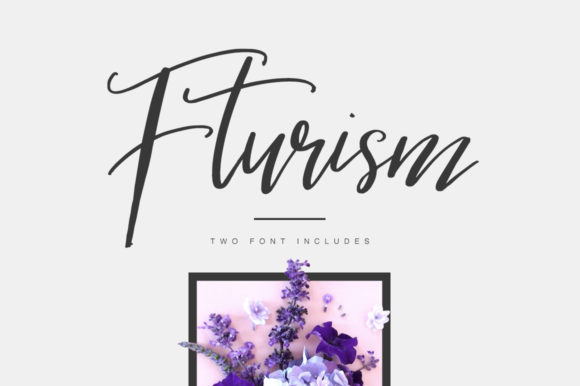 Fturism: A Handwritten Font for Modern Editorial Design