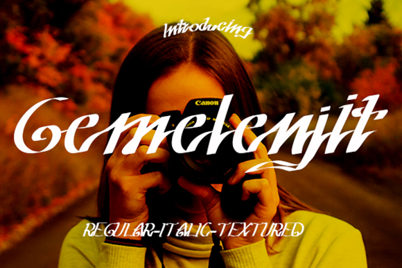 Gemelenjit: A Handwritten Font for Editorial Design