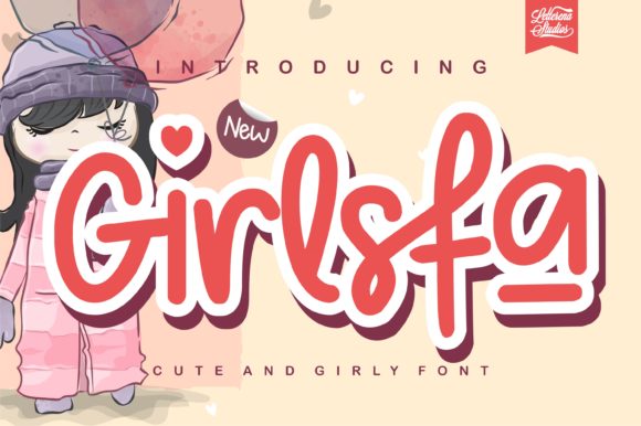 Girlsfa: A Handwritten Typeface for Editorial Design