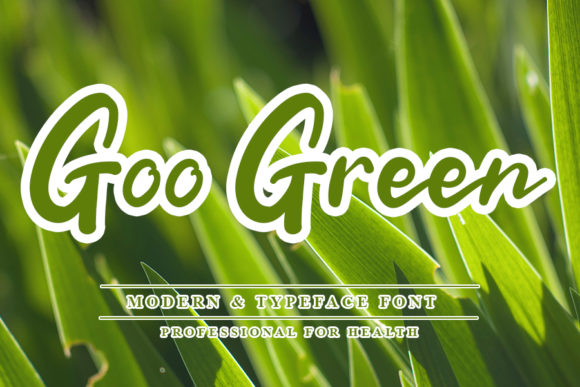Goo Green Font Review: A Joyful Script for Campaign Visuals