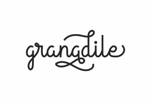 Granadile: A Handwritten Typeface for Elegant Editorial Design