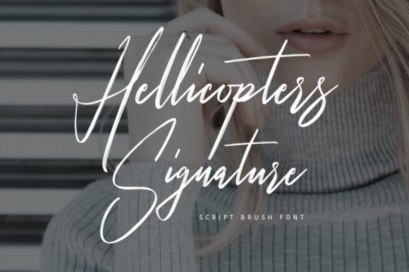 Hellicopters: The Handwritten Typeface for Authentic Craft Branding