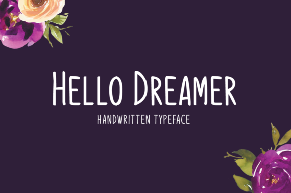 Hello Dreamer: A Handwritten Font for Authentic Brand Identity