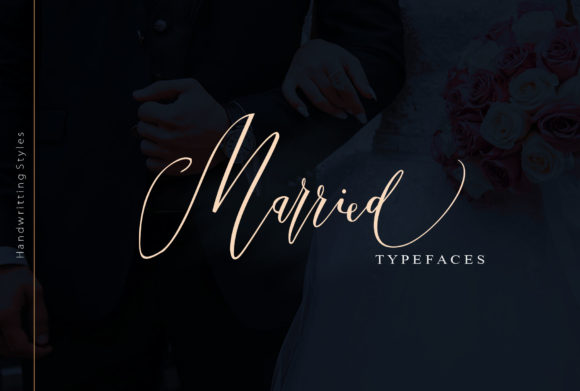 Married: A Modern Handwritten Typeface for Editorial Design