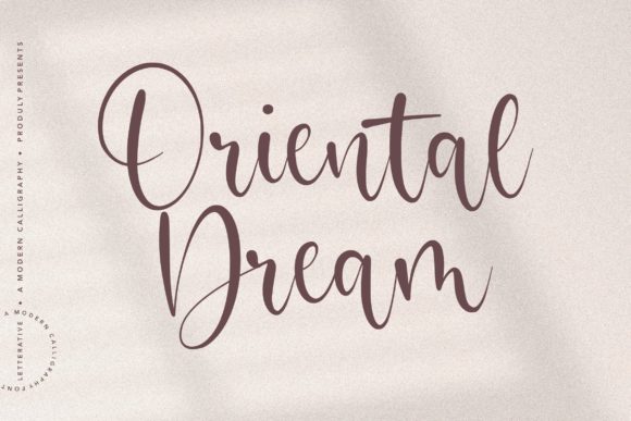 Oriental Dream Typeface: Elevate Your Brand Identity