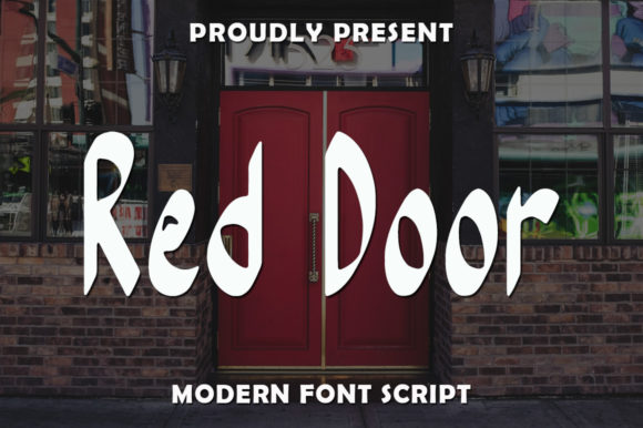 Red Door: A Bold Handwritten Font for Authentic Brand Identity