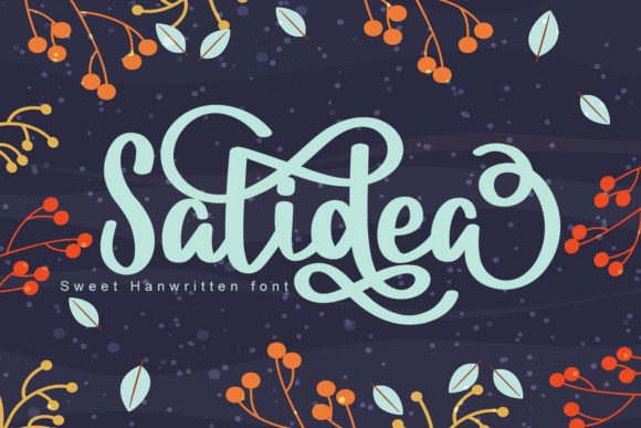 Salidea Typeface: A Designer’s Take on Romantic Script Branding