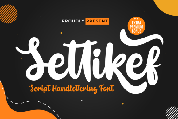 Settikef: A Handwritten Typeface for Authentic Campaign Design