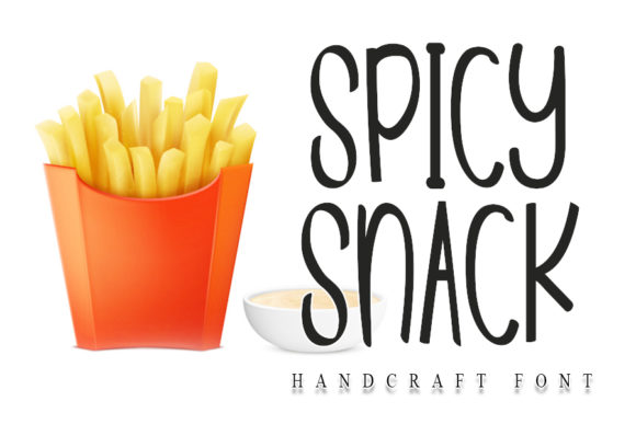 Spicy Snack: A Sweet Handwritten Font for Joyful Brand Identity