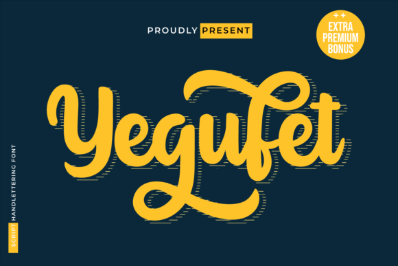 Yegufet Font Review: A Joyful Brushed Handwritten Typeface for Branding